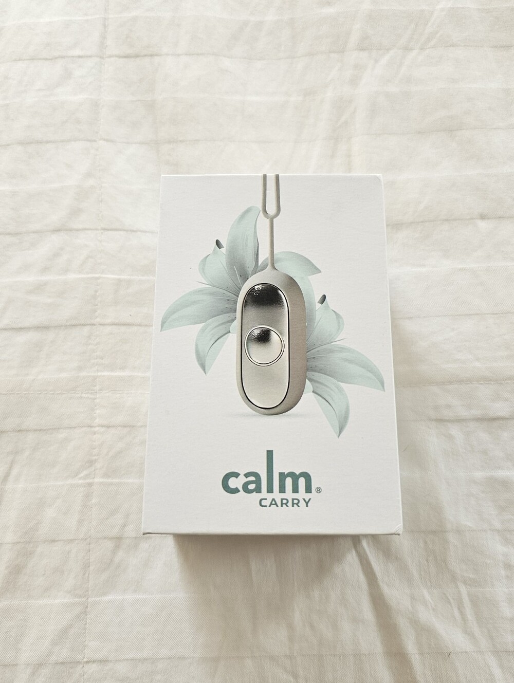 CalmCarry Microcurrent Acupressure Wellness Device for Anxiety Relaxation Focus